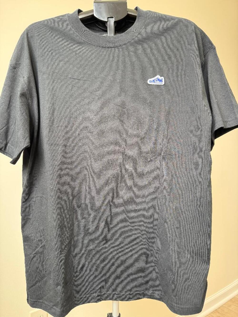 Nike Tee - Men's size Large  Black tee shirt.  Nike Air Force One
